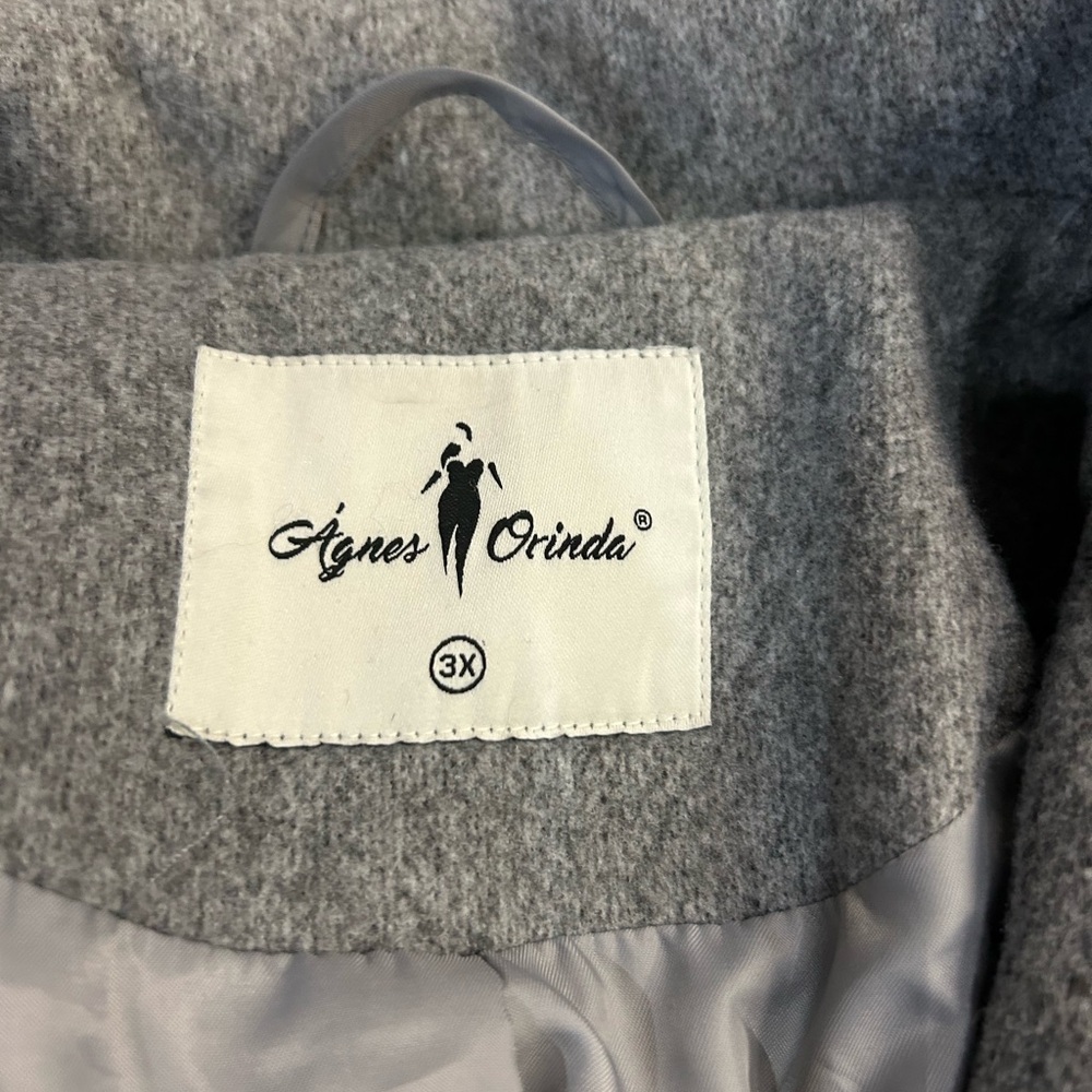 Gray Women's Coat - Picture 2 of 6